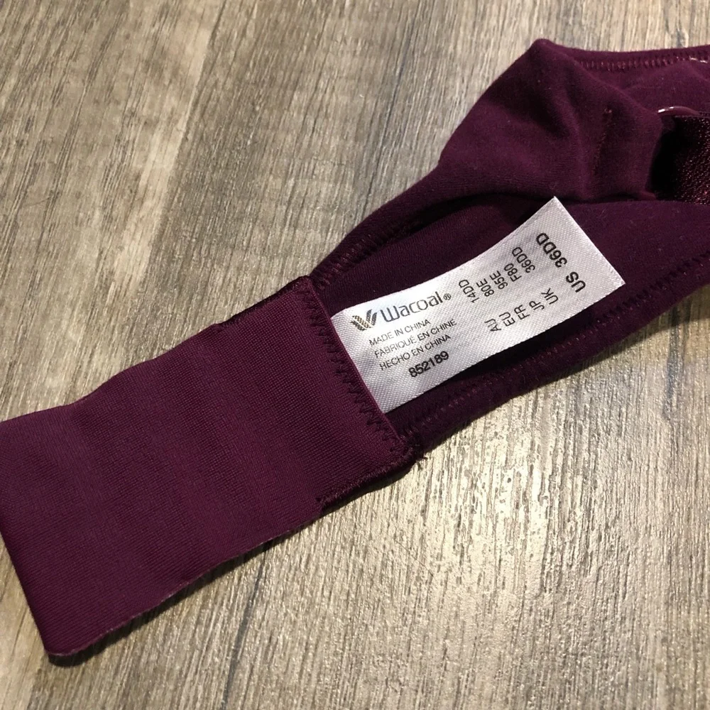 Wacoal How Perfect Wire Free T-Shirt Bra Purple